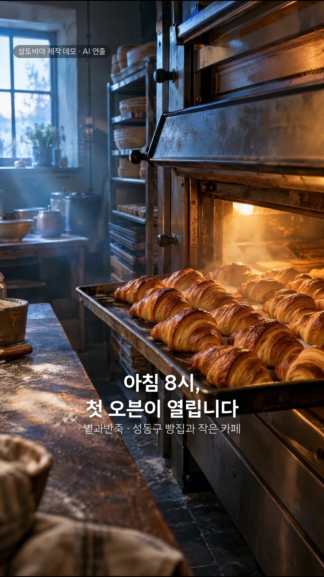 볕과반죽 숏폼 샘플 영상 첫 장면